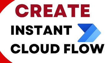 How to Create an Instant Cloud Flow in Power Automate | Power Automate Button Flow | Instant Flow