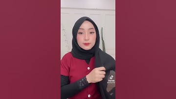 Tutorial Hijab Pashmina Plisket Kondangan Simple
