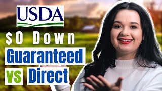 USDA Rural Development Loan Guide | USDA Guaranteed vs USDA Direct | DOWN PAYMENT ASSISTANCE
