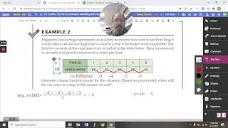 1 3  Example #2 Video  Modeling with Linear Functions