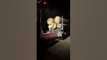 Some of the big logs I’ve gotten over the last week #logging #norcal #peterbilt