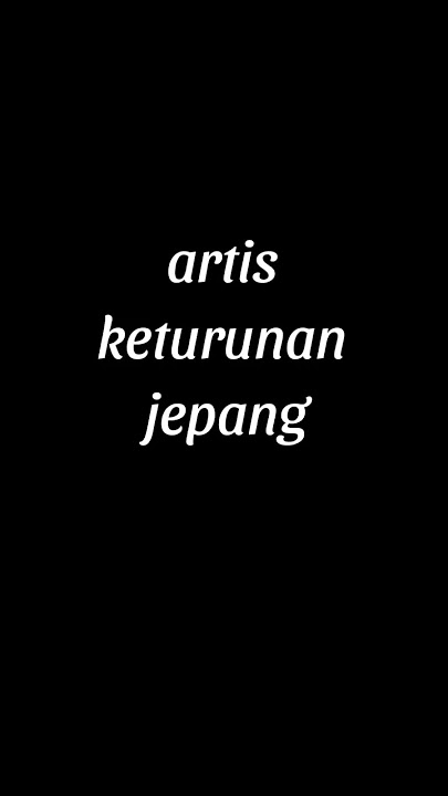 artis keturunan jepang ratu FTV#shorts