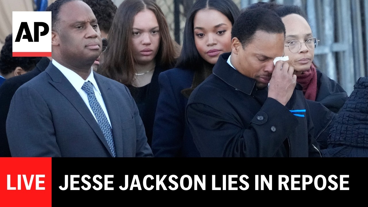 LIVE: Jesse Jackson lies in repose in Chicago