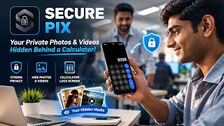 🔒 SecurePix in Professional Workspaces: Shake Phone to Hide Vault & Open Secret Gallery Instantly! screenshot 2