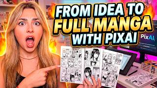 Make Your Own Manga on a Budget (Mio.2 by PixAI Workflow) screenshot 5