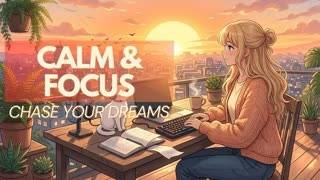 Golden Flow Lofi 🌅 Coding Music for Developers & Productivity • One More Commit