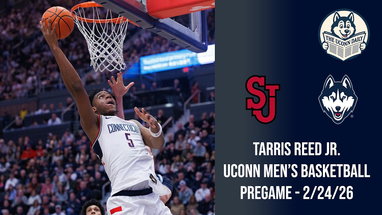 Tarris Reed Jr.: UConn men's basketball pregame media availability (St. John's) - 2/24/26