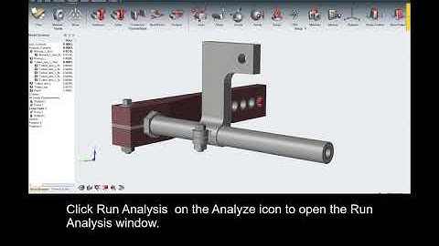 Analyze a model with contacts to sliding and sliding with separation in Altair Inspire