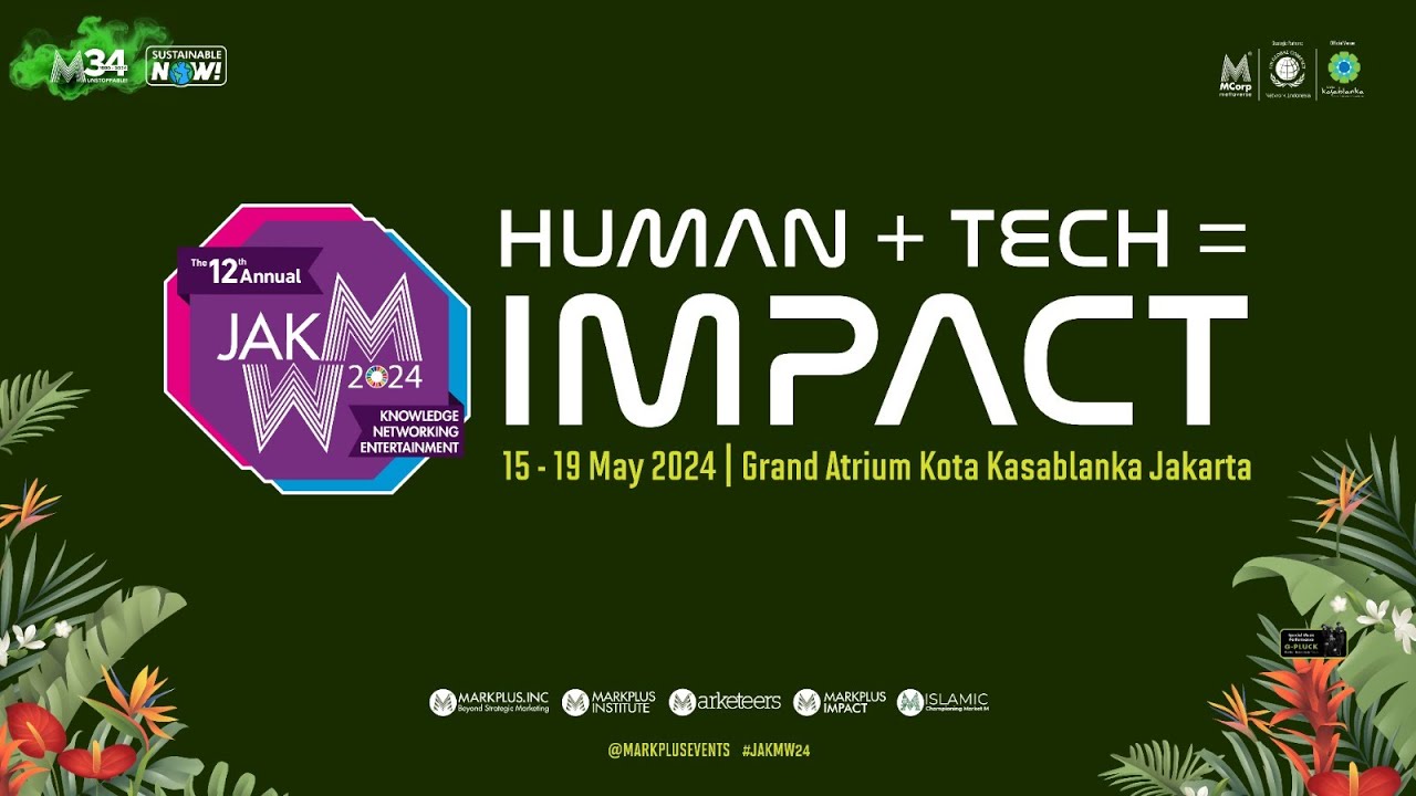 Jakarta Marketing Week 2024 : Human + Tech Impact - Day 2 - YouTube