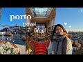 porto travel vlog 🇵🇹 | douro palace resort, livraria lello & yummy food | portugal travel vlog