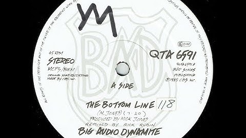 Big Audio Dynamite - The Bottom Line (U.S. Remix) (1985)