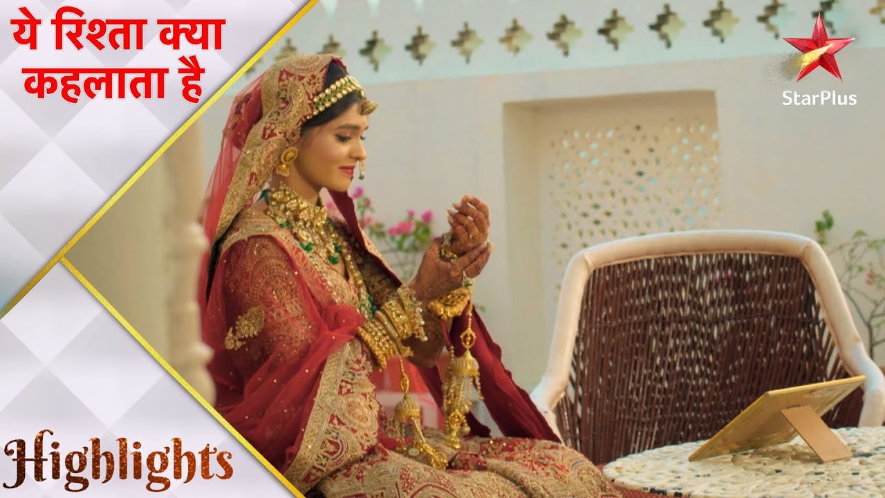 Yeh Rishta Kya Kehlata Hai | Akshara misses her mom-dad on the wedding day!