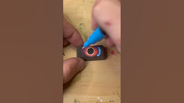 Backspace into a black hole 🖌️ #artwork #satisfying #customkeyboard