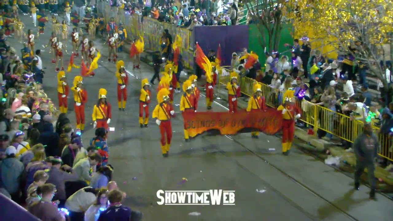 Cleopatra Parade Marching Bands - Mardi Gras 2026