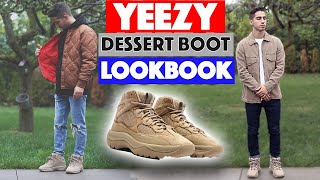 yeezy boots with shorts