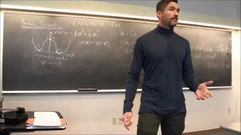 Particle Physics Topic 17:  The higgs Mechanism and Spontaneous Symmetry Breaking