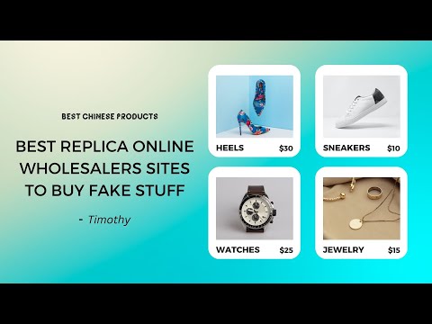 Best Replica Online Wholesalers Sites to Buy Fake Stuff