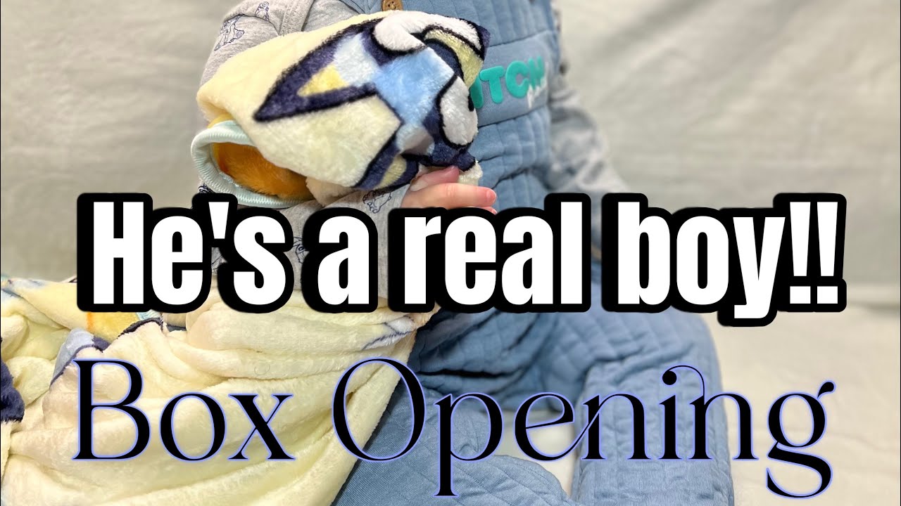 Распаковка коробки с гиперреалистичной куклой-реборн малышки! Первая распаковка в 2026 году! @cha...