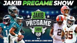 Eagles vs. Browns | JAKIB Pregame Show with Dan Sileo, John McMullen & Zander Krause