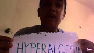 Hyperalgesia/Analgesia