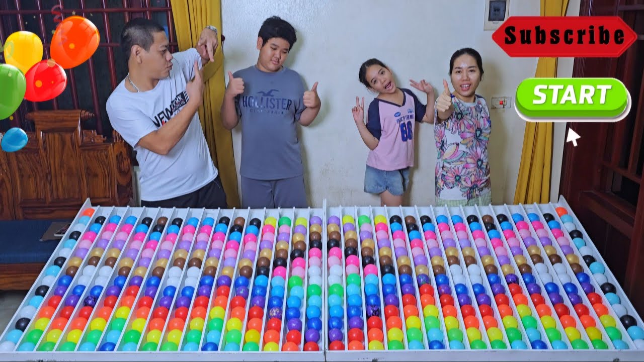 Головоломка с шариками, весёлая семейная игра для тренировки мозга ☆ уровень 58