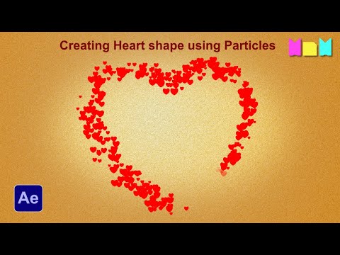 How to Create a Heart using Particles | After Effects Tutorial