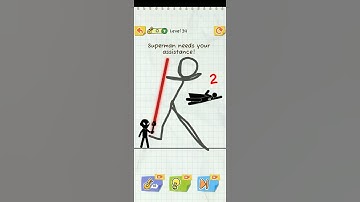 Draw 2 Save Gameplay | Level 34 | #shorts