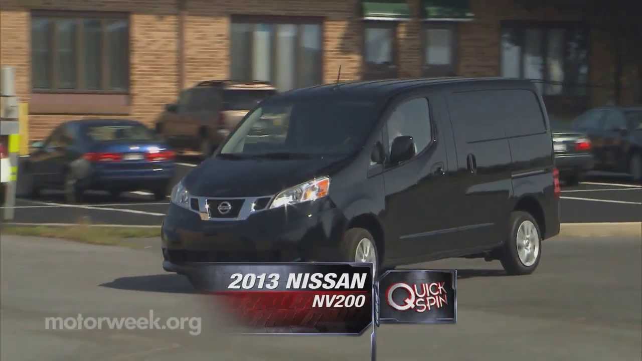 Quick Spin: 2013 Nissan NV200 