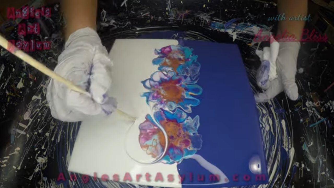 25.Beautiful split base bloom Amazing results with house paint base ...