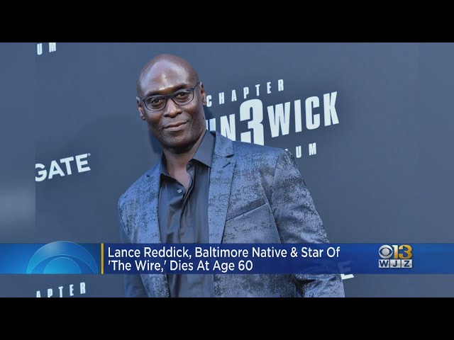 Lance Reddick, star of 'The Wire', dies at 60