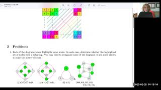 Visual Introduction to Groups and Subgroups - homework hints