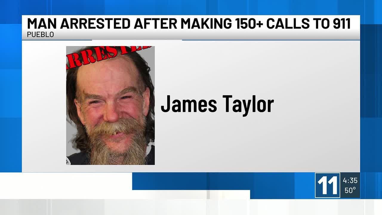Pueblo man arrested after calling 911 more than 150 times - YouTube