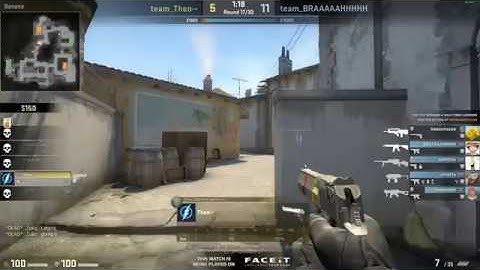 1v5 Deagle Ace - Faceit Master League