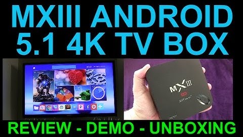 MX3 Android Pre-Rooted Smart TV Box Kodi by MVPower Review Demo Gaming 4K HD Media Streaming Rooted