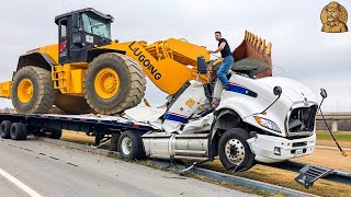 Dangerous Idiots Fastest Truck & Heavy Equipment Fails | Truck Fail Compilation #27