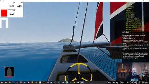 JVS Live #27 - Sailing Simulator Prototype - Moving stuff in data files