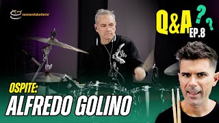 Q&A con Dado Ep.8 + Ospite Alfredo Golino (Il suo set live, conservatori, consigli ai batteristi)