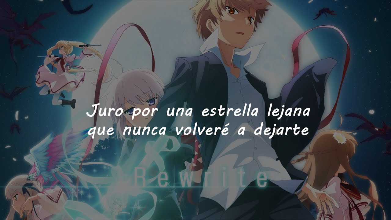 Rewrite ♭ Opening 01「Philosophyz」(Sub Español) - YouTube