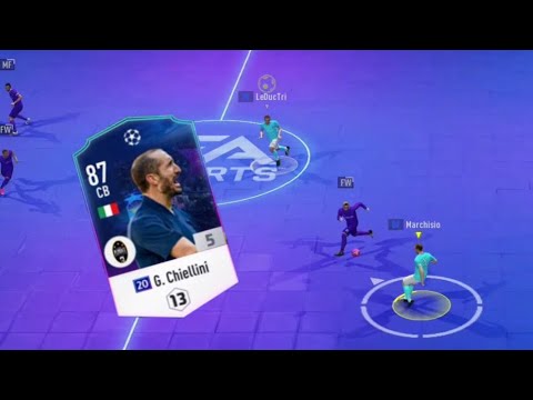 FIFA Online 4(Volta): Review chiellini 20UCL +5