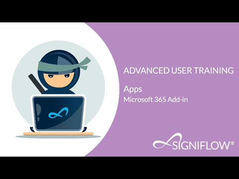 How to use SigniFlow's Microsoft 365 Add-ins