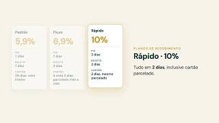 Information Taxas e prazos de recebimento | Tutorial Eisme Update