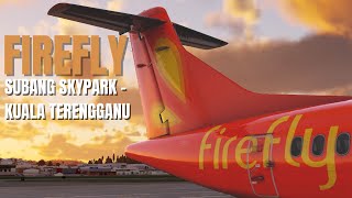 Firefly ATR 72-500 Subang to Kuala Terengganu | X-Plane 12