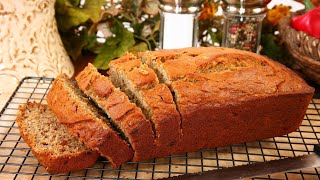 Recipe For Banana Bread - Moist!! The BEST and Just 5 Minutes!