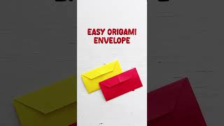 DIY Easy Envelope 💌✨ | No Glue, No Scissors | Easy Paper Craft Tutorial