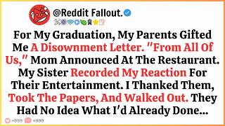 For My Graduation, My Parents Gifted Me A Disownment Letter  ＂From All Of Us,＂ Mom