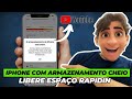 ✅ ARMAZENAMENTO CHEIO no IPHONE. Não sabe o que apagar? Libere muito espaço sem perder nada!