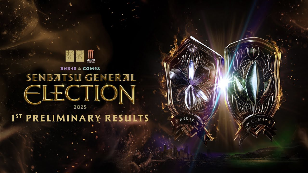 BNK48 & CGM48 Senbatsu General Election 2025 – 1st Preliminary Results / BNK48 & CGM48