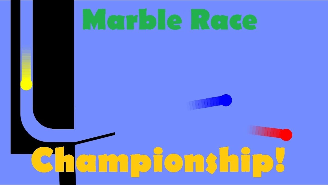 Marble Race Championship! Part 4 of 10 Algodoo YouTube