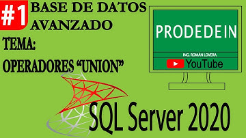 Tema 1: SQL SERVER AVANZADO - Operadores UNION