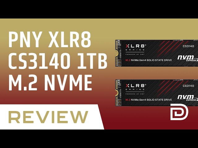 PNY CS3140 1TB NVMe SSD Review